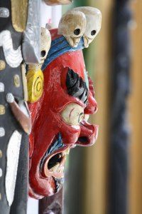 Up there, Dragons are considered to be protectors of Buddhism. Photocredit: Sarabjit Lehal