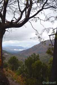 Valley view from Kandaghat on the NH22