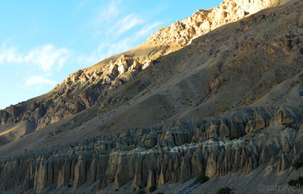 Natural formations in the Middle Land.
