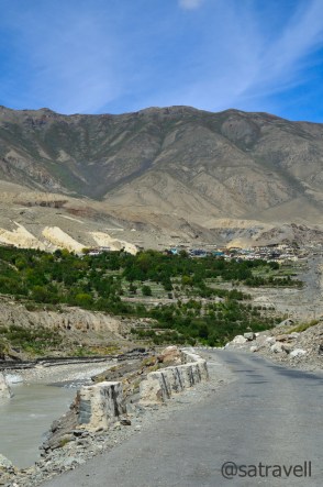 Village Shialkar comes into view