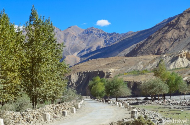 Road through village Sichling