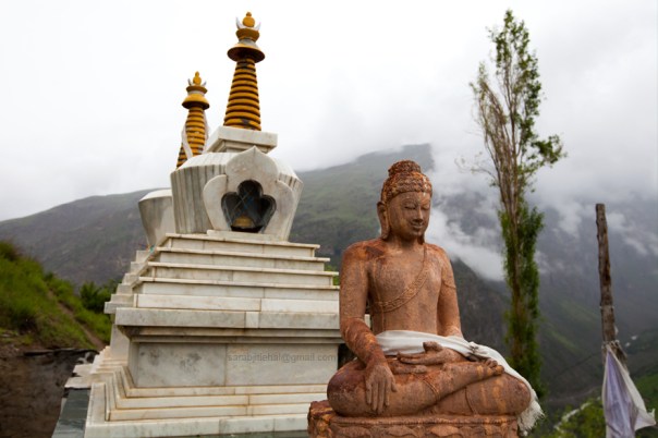 At Karding Monastery. Photo credit Sarabjit Lehal