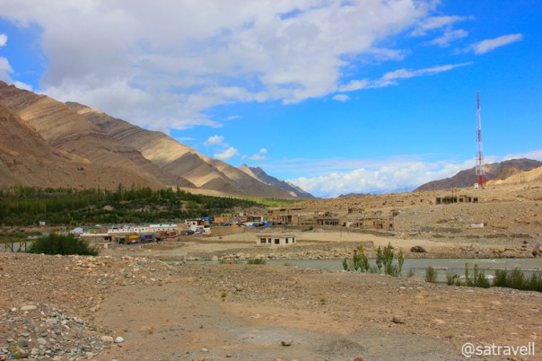 The settlement at the ancient village Upshi