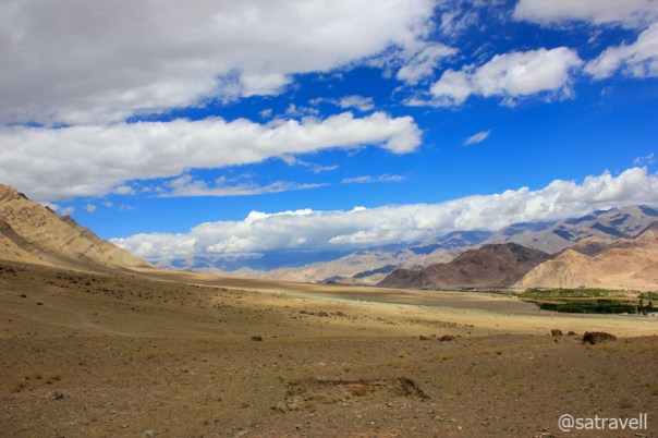 Landscape captured near Hemis flats. 