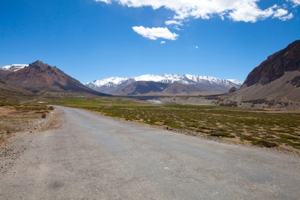Leaving Sarchu Plains. Captured later by Sarabjit Lehal