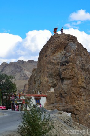 Coming from Leh, Mulbekh also serves as the tail-end of Buddhism on The Treaty Road