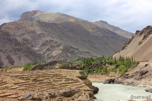 Landscape near village Nurla on The Treaty Road