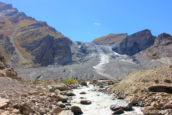 Parktik Glacier and Parkachik ravines