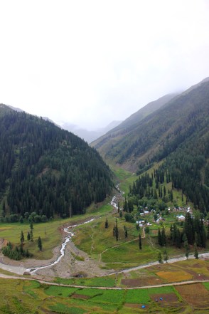 View towards Durin Valley