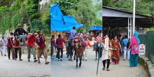 Starting from a gateway-cum-checkpost located two km ahead of the registration counter at Katra, the yatra, an easy 12 km climb on graded pathways that takes up to four-five hours