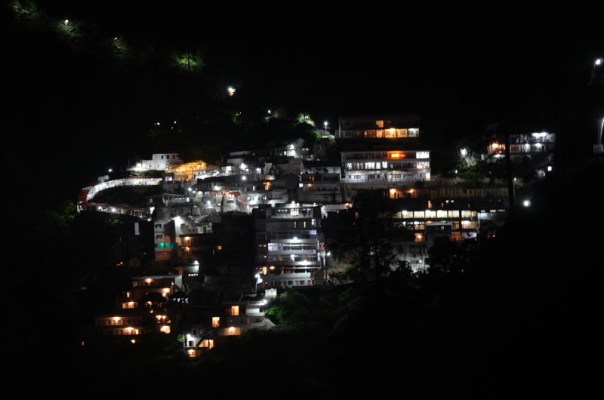 A look towards the main Shrine of Maa Vaishno Devi