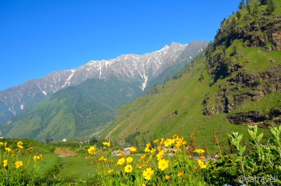 View towards the Beas Valley