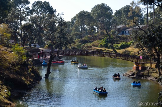 The artificially built Bhulla Taal is a popular picnic spot