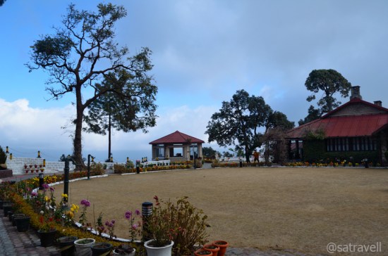 The Gazebo offers most perfect view possible on the ridge of Lansdowne