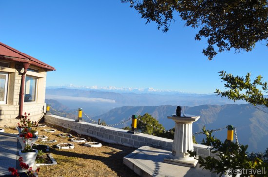 View of the Great Himalayan Range from the Dial