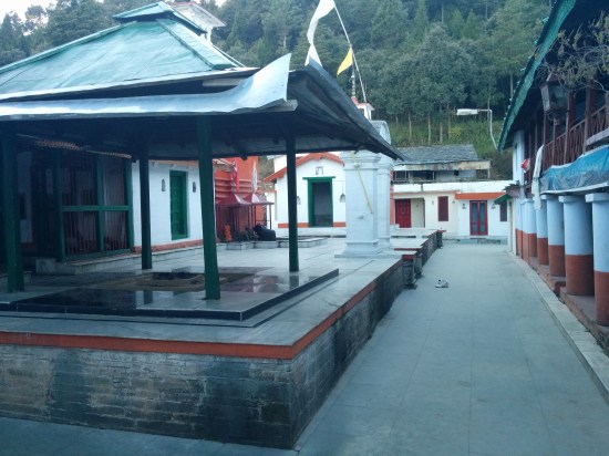 A Havan Kund inside the Kyunkaleshwar temple complex