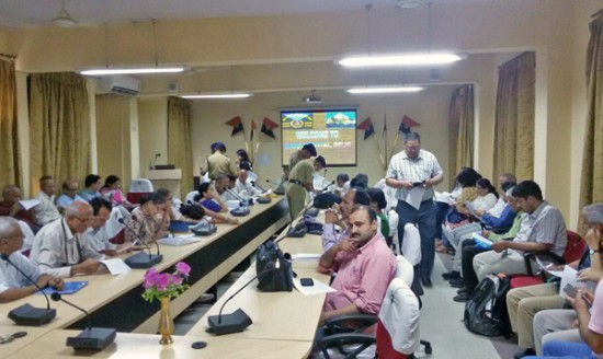 After the briefing session at the ITBP Base Hospital