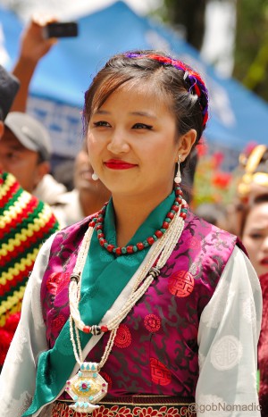 A Sikkimese belle (Bhutia)