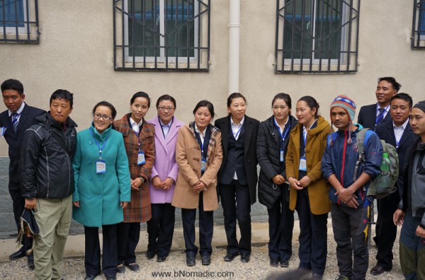 The "ever helpful, always smiling" support staff at Kangmar residential complex