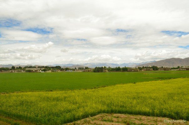 A fertile tract of valley ahead