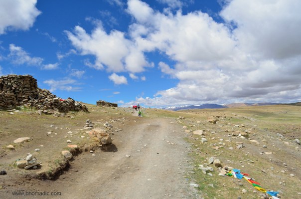 At just about every turn of the trek numerous cairns and piles of mani stones stand a witness to millions of pilgrims who have treaded the same path before us.