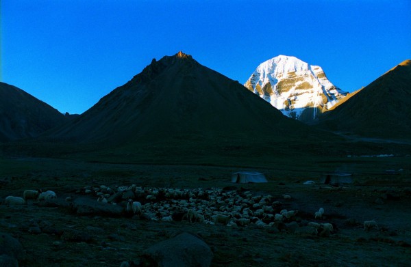 North face of the holy Kailash as observed from Deraphuk. Photo by Jen Reurink