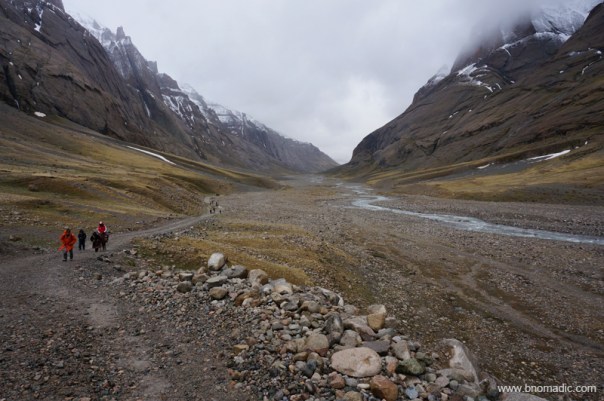 Quite high above a livable altitude, the ascent was gradual