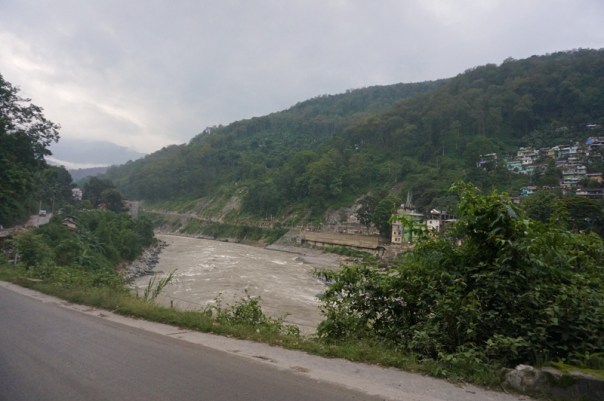 A little before Teesta