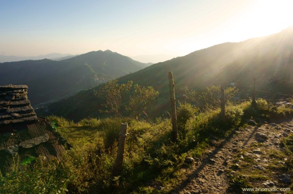 Another hour before we reached the base at Nohradhar