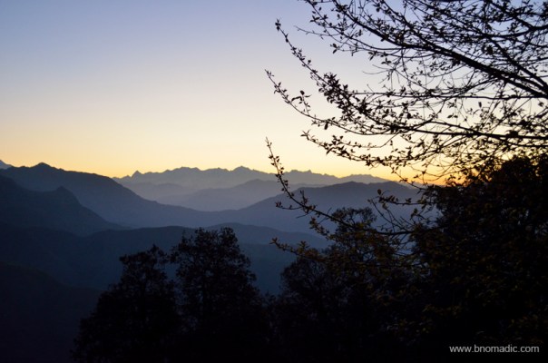Mystic Himalayan morning at Chakrata